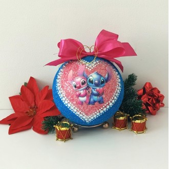 Duża bombka Lilo i Stich z Andzią